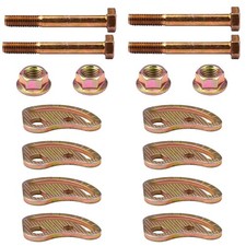 Upper Control Arm Alignment Cam Bolt Kit Enhanced Compatible with 99-18 Chevy