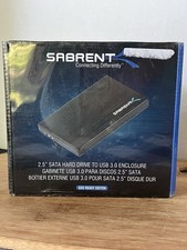 Sabrent SATA 2.5 Inch Hard Drive/SSD To USB 3.0 Enclosure