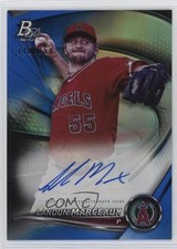 2022 Bowman Platinum Top Prospects Blue /150 Landon Marceaux #TOP-26 Auto 10ph