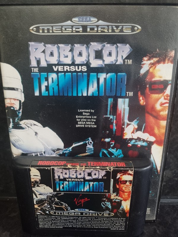 Robocop vs. The Terminator Sega Mega Drive Boxed Pal No Manual
