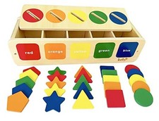 Dailyfunn Montessori Toys -Caja de aprendizaje para Caja de clasificaci n