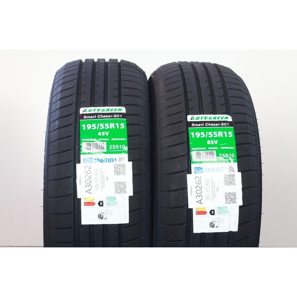 Pneu 195 55 R15 85V AUTOGREEN SMART CHASER-SC1 sécurité maximale sous la pluie