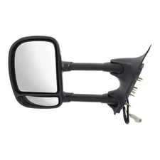 Tow Mirror For 1999 2001 Ford F-250 Super Duty Driver Side Power Blind Spot