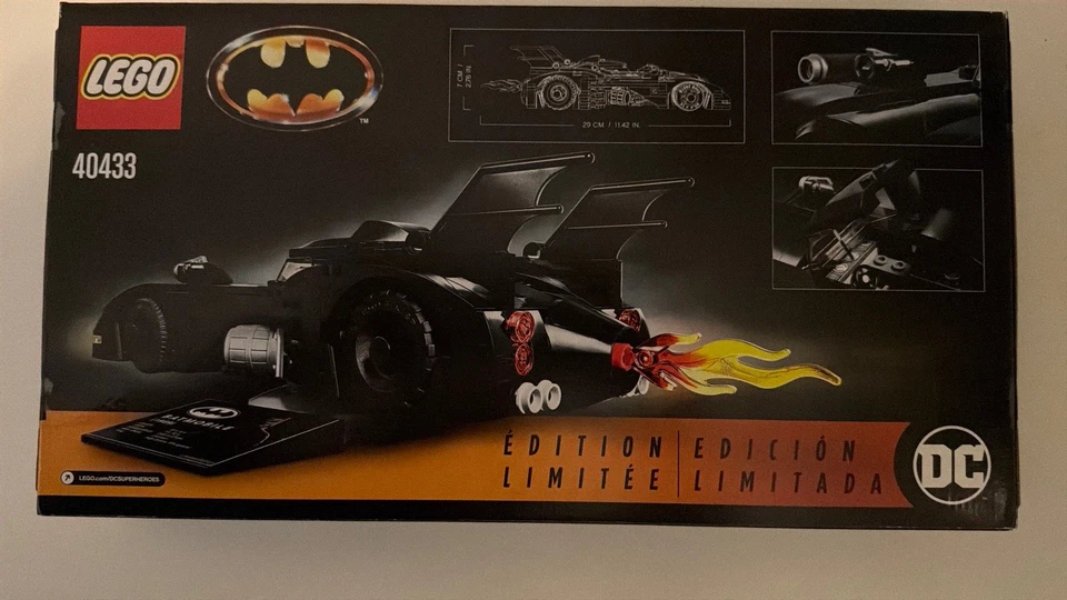 LEGO DC Comics Super Heroes: Batimóvil 1989 - Edición Limitada (40433) Foto 2 de 4