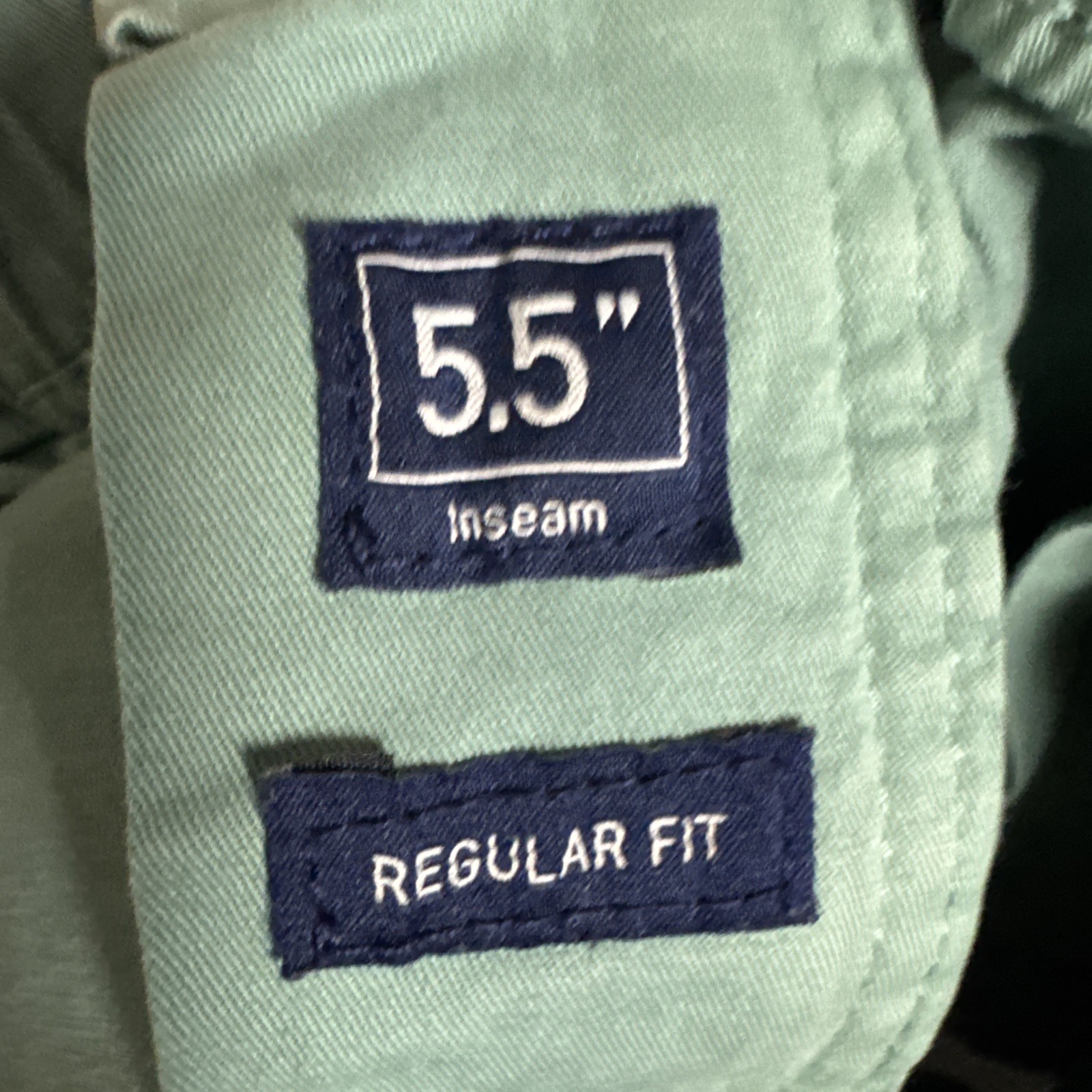 Chubbies Men's Size Medium Green Cotton Fit  5.5" Inseam Thigh Shorts