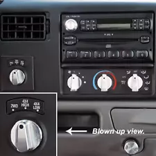 Fits BILLET 4X4 SELECTOR KNOB FITS 95-04 FORD SUPERDUTY  F-SERIES RANGER