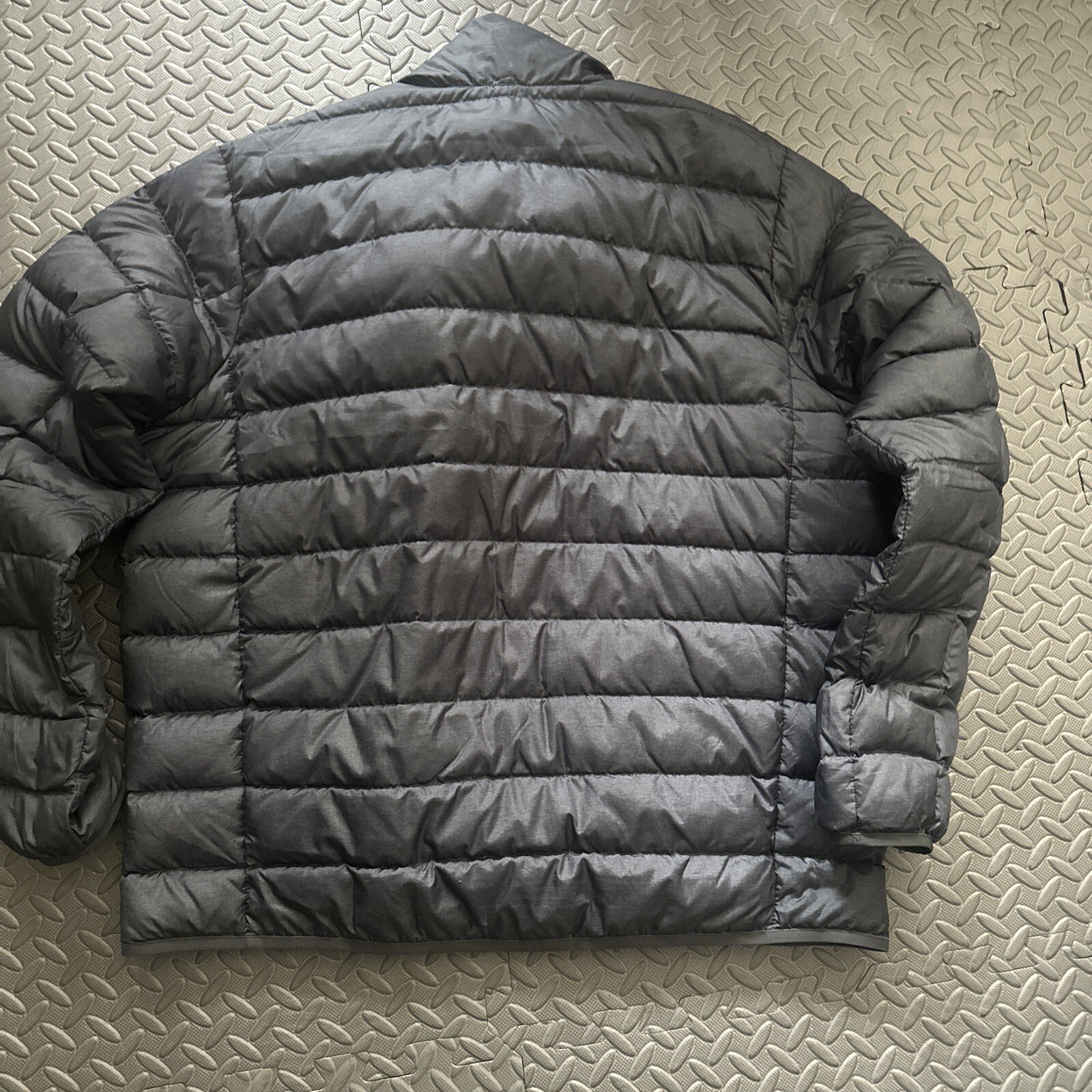 Eddie Bauer EB650 Dark Grey Premium Down FullZip Puffer Jacket Men's