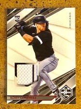 2022 Panini Chronicles Limited Baseball Swatch Red Romy Gonzalez RC Red Sox
