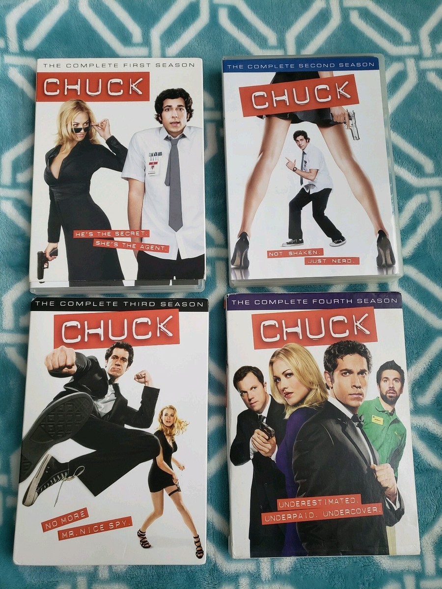 洋画・外国映画 CHUCK THE COMPLETE DVD BOX Warner Home Video: Chuck Full TV Box Set - Complete Series