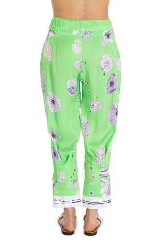 ELISA CAVALETTI Hose Stoffhose Sommerhose grün Gr. S Sommer - Bild 4 von 6