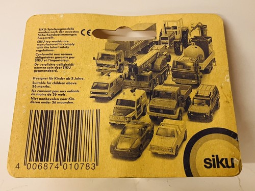 SIKU Vintage VW Volkswagen Beetle No1078 (Sealed) - Picture 4 of 4