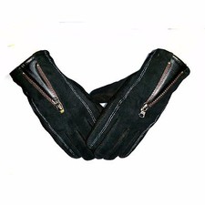 Men Leather Gloves Wild Leather Winter Warm XXL