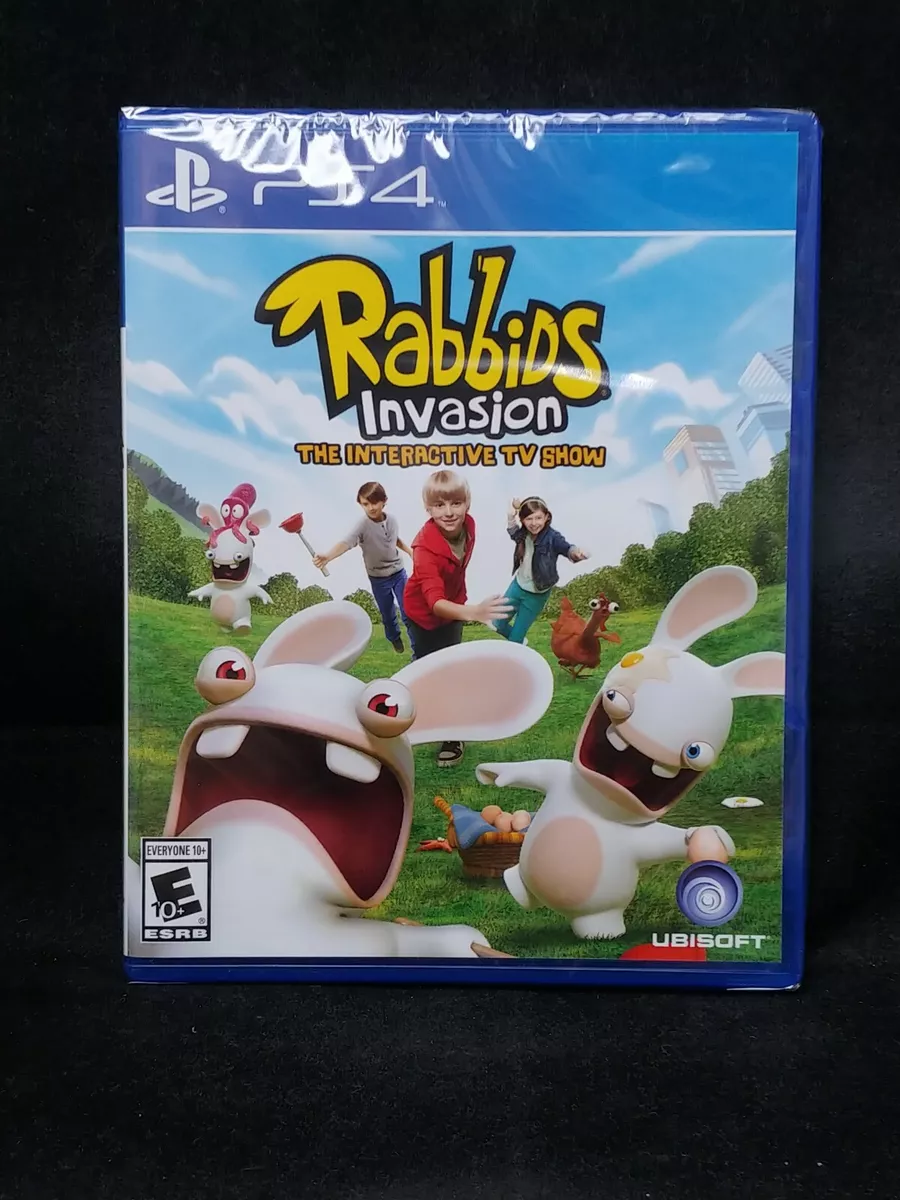 Rabbids Invasion PS4 Playstation 4 BRAND NEW Region Free
