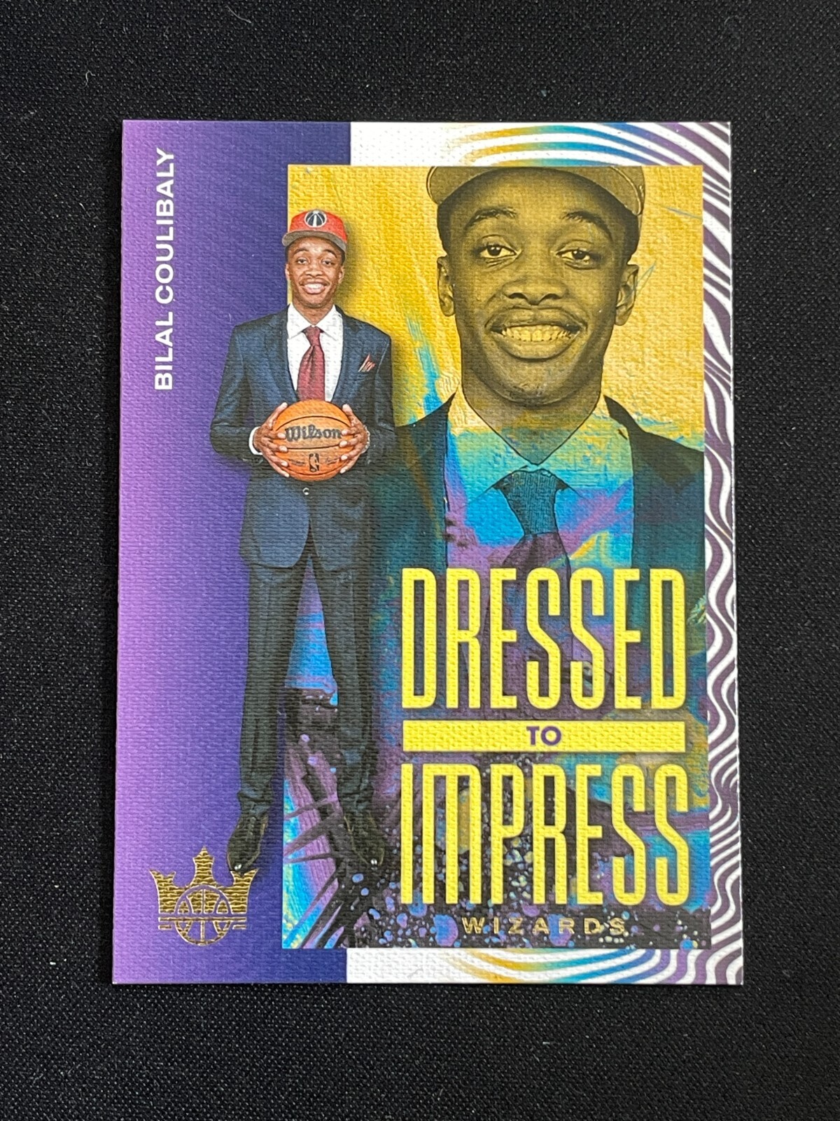Bilal Coulibaly 2023-24 Panini Court Kings RC Dressed To Impress #10