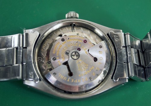 Vintage 1957 ROLEX Oyster Perpetual Chronometer Stainless Ref.6567 SERVICED - Picture 8 of 10