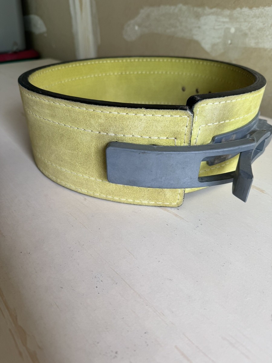 Inzer 10mm Forever Lever Belt Weightlifting Small Lime Gym