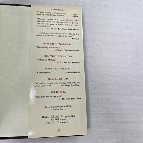 Puss in Boots Ed McBain 1st Ed HC Book Matthew Hope Crime Courtroom Drama - Picture 16 of 16