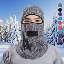 Balaclava Mask Winter Windproof Fleece Thermal Full Face Mask for Men Women