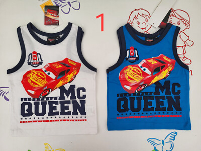 Tanktop Unterhemd Cars oder Paw Patrol Größe 98