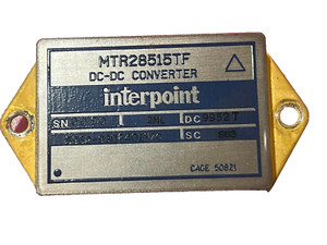 Interpoint MTR28515TF DC-DC Converter USED,