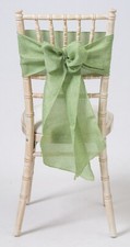 Sage Green Linen Wedding Chair