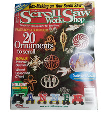 SCROLL SAW WORK SHOP Holiday 2003 How To Wood Crafters Project Unopened Patterns