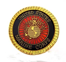 Wholesale Lot of 12 USMC Marines Corps EGA Seal Lapel Hat Pin Military PPM026