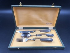 SET SERVIZIO POSATE DESSERT DOLCI DOLCE TORTA SOLINGEN ARGENTO 800/1000