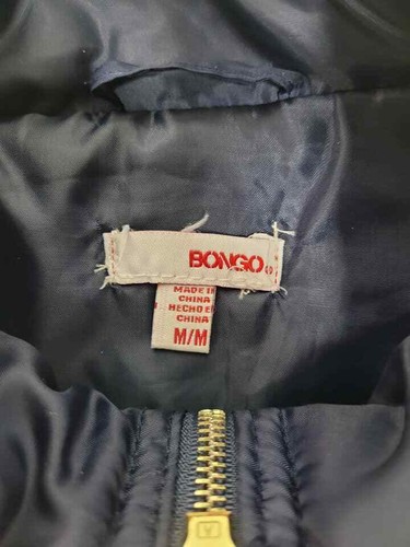 Bongo Grey Puffer Jacket 2 Vests Size m/m / we 590 r2t3 - Picture 4 of 5