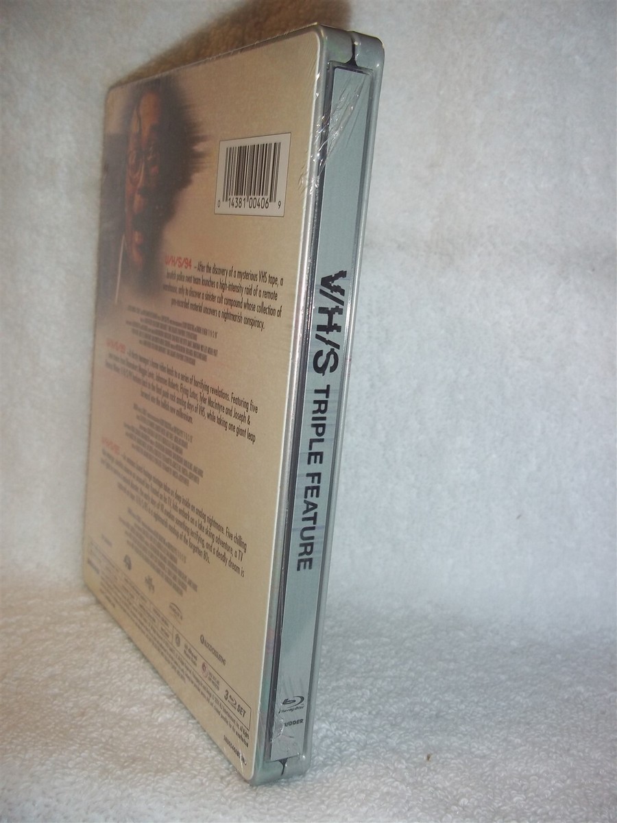 【特別セール】V/H/S シリーズ DVD 3本セット V/H/S Triple Feature Collection 94/99/85 (Blu-ray, 2024, STEELBOOK