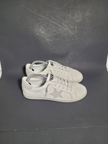 Vintage Havana Carla weiße Perlen Damenschuhe Turnschuhe Größe 9 - Bild 2 von 11