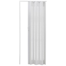 6/10mm PVC Plastic Folding Door Gloss Washable Door Sliding Panel Divider Indoor