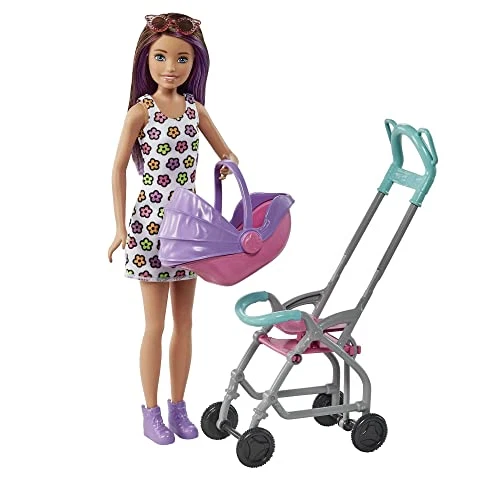 Barbie Skipper Babysitters Inc. Playset Babysitter Doll Brunette