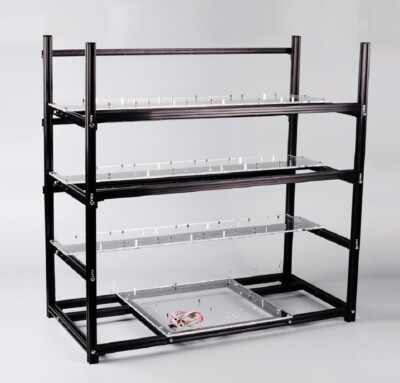 19 GPU Open Air Mining Rig