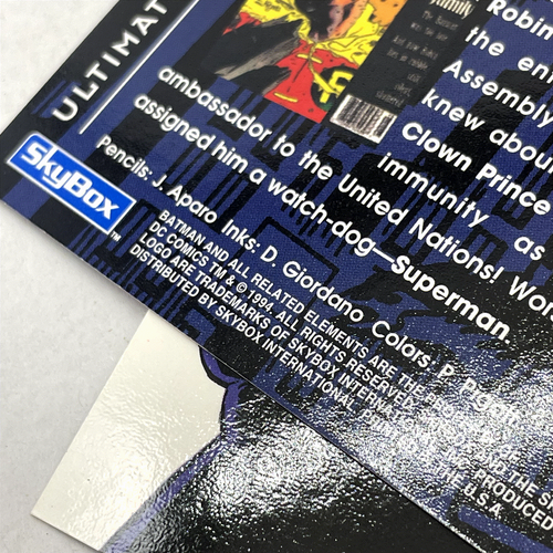 DC Comics Batman Comic Covers 1994 Skybox Trading Card Lot of 58 Year One Azrael - Picture 6 of 6