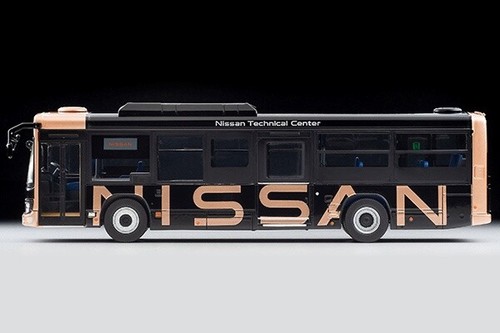 Tomica Limited Vintage 1/64 LV-N245c ISUZU ERGA NISSAN Pickup Bus Sunrise Kupfer - Bild 3 von 4