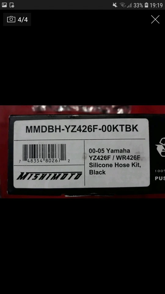 Kit MANGUERAS MISHIMOTO Yamaha YZ426F WR426F Foto 4 de 4