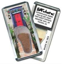 Tucson FootWhere® Souvenir Magnet. Made in USA