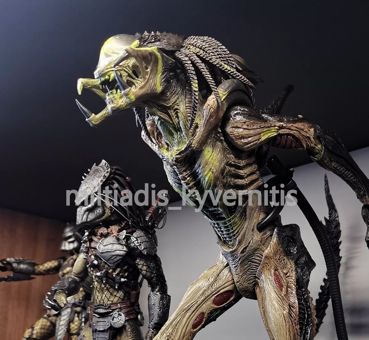 Hot Toys Aliens vs. Predator AVP 2 Requiem - Predalien (Battle Damaged  Version)