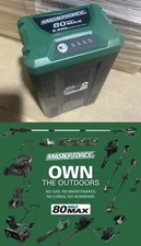 Masterforce 80V 5.0AH LITHIUM-ION BATTERY, Compatible With Greenworks Charger