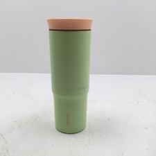 Owala 24oz Stainless Steel Straw Tumbler, Missing Straw, Lime Display Model