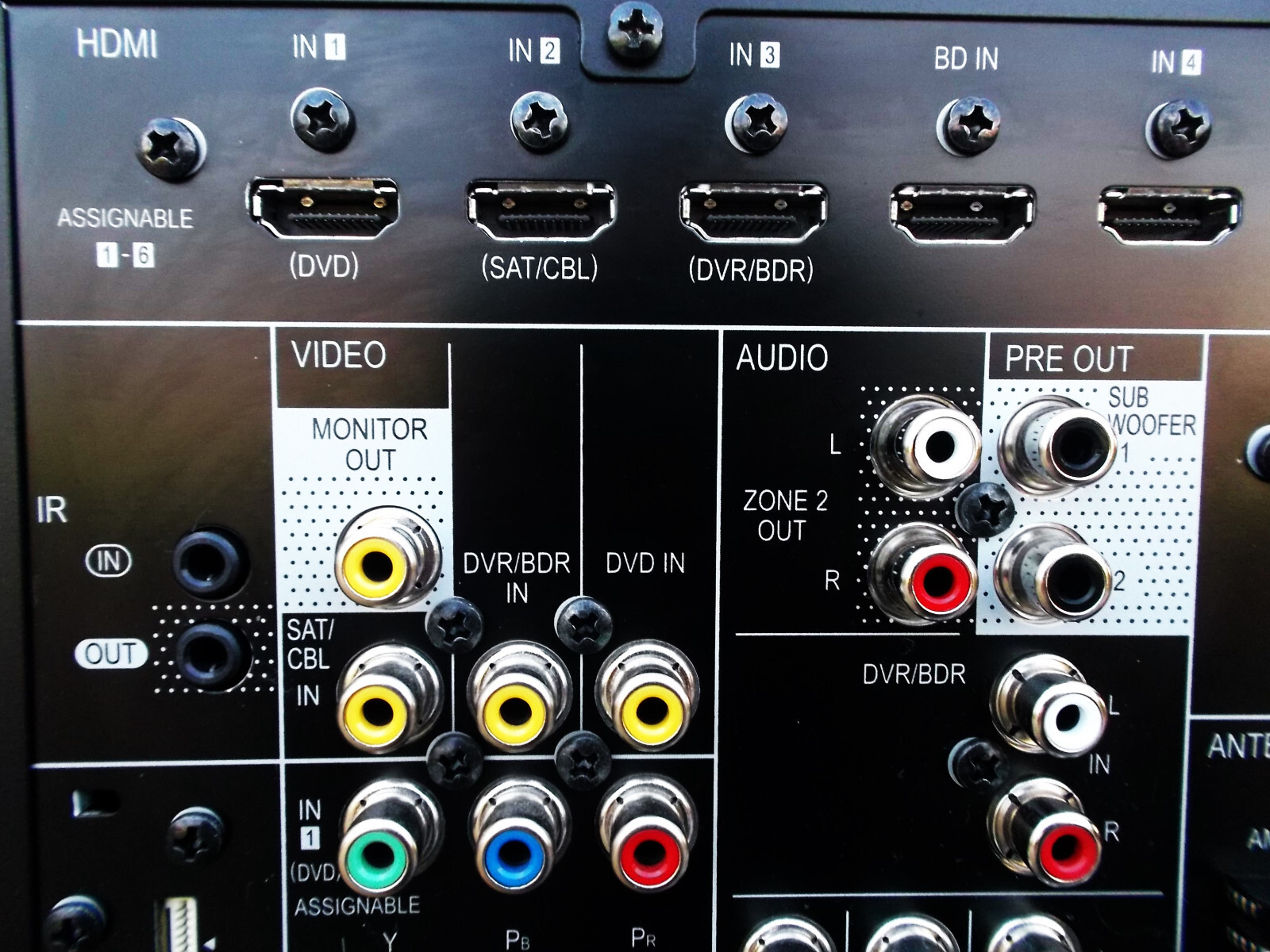 Pioneer VSX1022K Home theater receiver with 3Dready HDMI switching