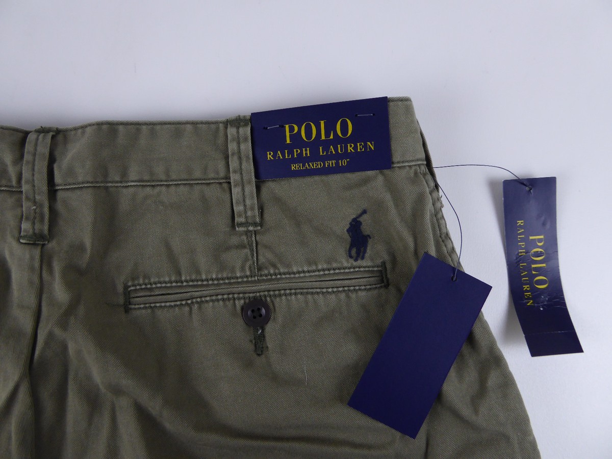 Polo Ralph Lauren 100% Cotton Twill Surplus Bleecker Shorts w Pony