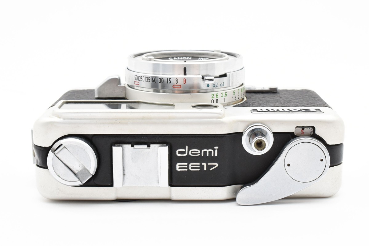Near Mint W/Case ] Canon demi EE17 35mm Film Camera Japan