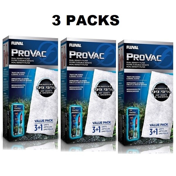 Fluval ProVac Powered Aquarium Gravel Cleaner LED Spotlight Fish Tank