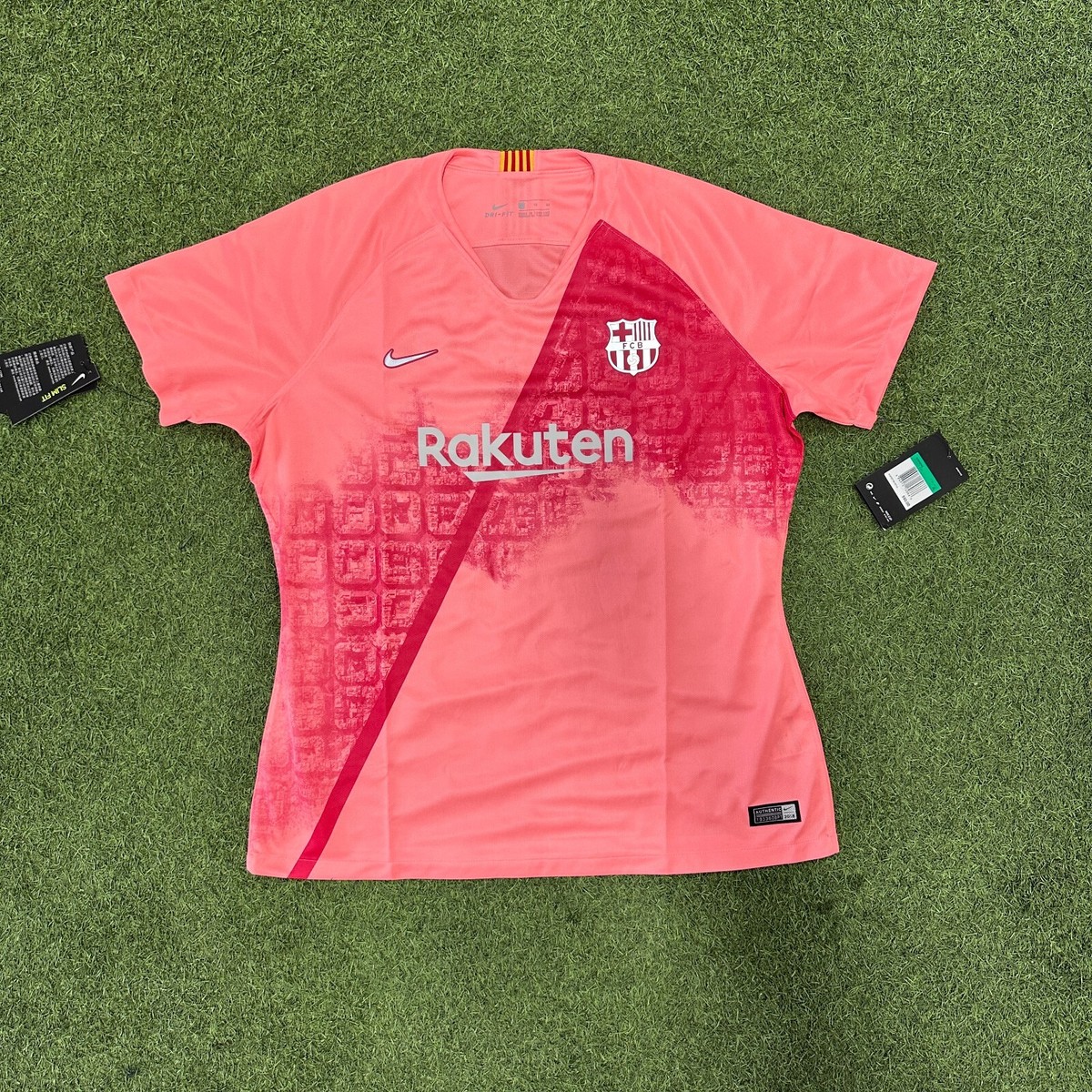 Nike Barcelona Third Women's Soccer Jersey 18/19 | eBay