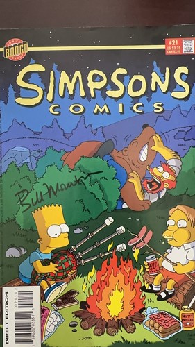 Roswell goes HLLYWOOD #3 KOMPLETTES SET Bill Morrison signierte Comics UND Simpsons - Bild 3 von 5