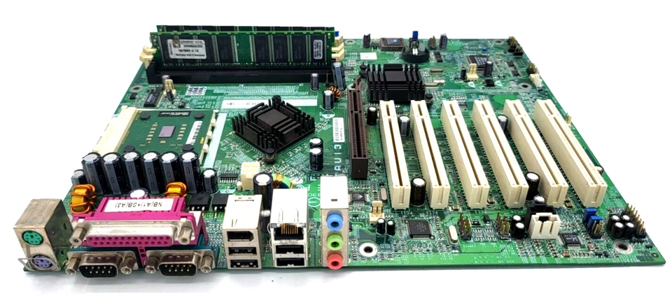 FIC D33007 AU13-L MAINBOARD KAU3406476 + 2.1 GHz AMD CPU AXDA2600DKV3D + 2GB RAM - Image 2 of 3