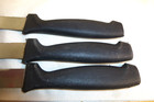 Lot 5 Kitchen Knives Black handle stainless Japan Steak 13" Slicing All purpose — photo 4