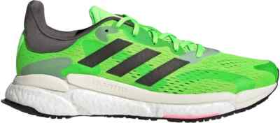 Herren Adidas Solarboost 4 Solar Grün Schwarz Ultra Turnschuhe GX6700 UVP 189,99£